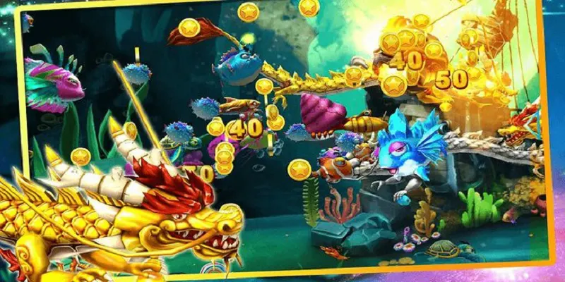 Sử dụng chiến thuật bắn cá ria trong game bắn cá