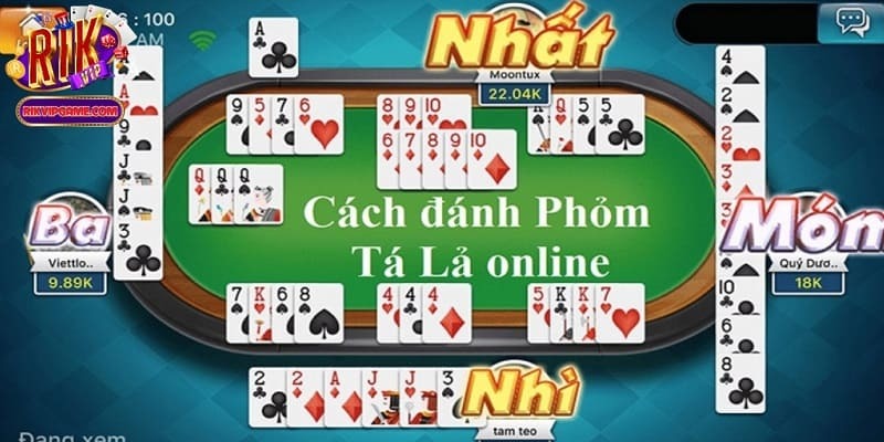 Chơi bài phỏm trực tuyến