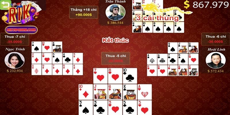 Luật chơi game bài Mậu Binh cơ bản 