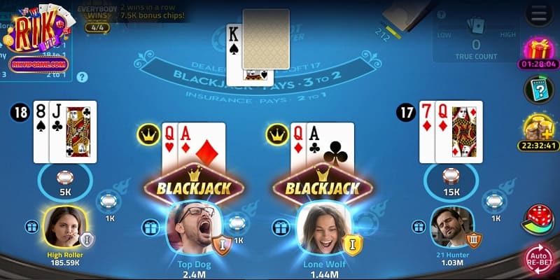 Lợi ích của cách đếm bài trong Blackjack