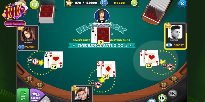 Cách tính điểm game Blackjack online